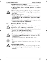 Preview for 23 page of Waeco CoolMatic CB-36 Operating Manual