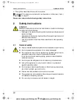 Preview for 22 page of Waeco CoolMatic CRF-50 Operating Manual