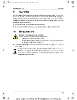 Preview for 45 page of Waeco CoolMatic CRF-50 Operating Manual