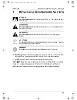 Preview for 13 page of Waeco CoolMatic HDC-270 Installation And Operating Manual