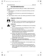 Preview for 14 page of Waeco CoolMatic HDC-270 Installation And Operating Manual