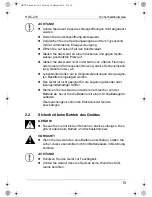 Preview for 15 page of Waeco CoolMatic HDC-270 Installation And Operating Manual