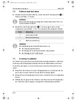 Preview for 22 page of Waeco CoolMatic HDC-270 Installation And Operating Manual