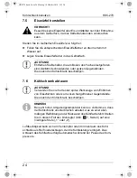 Preview for 24 page of Waeco CoolMatic HDC-270 Installation And Operating Manual