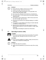 Preview for 33 page of Waeco CoolMatic HDC-270 Installation And Operating Manual