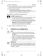 Preview for 54 page of Waeco CoolMatic HDC-270 Installation And Operating Manual