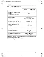 Preview for 79 page of Waeco CoolMatic HDC-270 Installation And Operating Manual