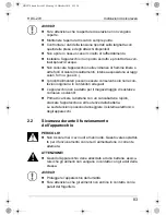 Preview for 83 page of Waeco CoolMatic HDC-270 Installation And Operating Manual