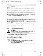 Preview for 123 page of Waeco CoolMatic HDC-270 Installation And Operating Manual