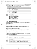 Preview for 137 page of Waeco CoolMatic HDC-270 Installation And Operating Manual