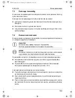 Preview for 153 page of Waeco CoolMatic HDC-270 Installation And Operating Manual