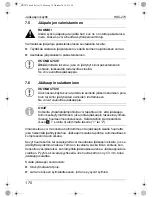 Preview for 170 page of Waeco CoolMatic HDC-270 Installation And Operating Manual