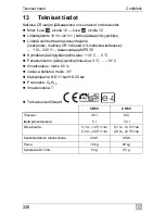 Preview for 228 page of Waeco CR-50 Operating Manual