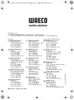 Preview for 68 page of Waeco MCK750 Installation And Operating Manual