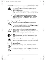 Preview for 24 page of Waeco MDC-50 Instruction Manual