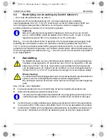 Preview for 47 page of Waeco Mobitronic ECL-100 Installation And Operating Manual