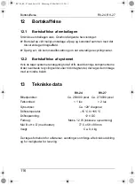 Preview for 116 page of Waeco Mobitronic RV-24 Installation And Operating Instructions Manual