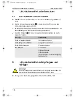 Preview for 13 page of Waeco PerfectCharge IU1012 Instruction Manual