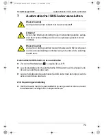 Preview for 72 page of Waeco PerfectCharge IU1012 Instruction Manual