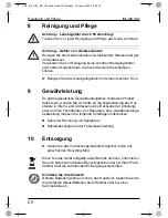 Preview for 20 page of Waeco PerfectCharge IU6 Instruction Manual