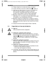 Preview for 73 page of Waeco PerfectCharge IU6 Instruction Manual