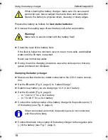 Preview for 19 page of Waeco PerfectCharge W20 Instruction Manual