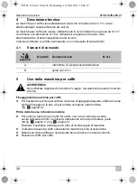 Preview for 26 page of Waeco PerfectCoffee MC01 Operating Manual