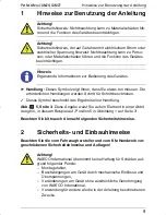 Preview for 9 page of Waeco PERFECTVIEW CAM24 Installation And Operation Manual