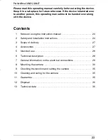 Preview for 23 page of Waeco PERFECTVIEW CAM24 Installation And Operation Manual