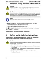 Preview for 24 page of Waeco PERFECTVIEW CAM24 Installation And Operation Manual