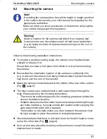 Preview for 31 page of Waeco PERFECTVIEW CAM24 Installation And Operation Manual