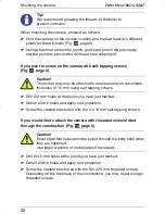 Preview for 32 page of Waeco PERFECTVIEW CAM24 Installation And Operation Manual