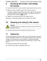 Preview for 35 page of Waeco PERFECTVIEW CAM24 Installation And Operation Manual