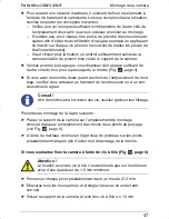 Preview for 47 page of Waeco PERFECTVIEW CAM24 Installation And Operation Manual