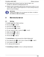 Preview for 123 page of Waeco PERFECTVIEW CAM24 Installation And Operation Manual