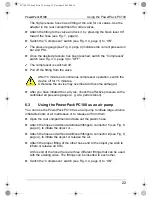 Preview for 22 page of Waeco PowerPack PC100 Instruction Manual