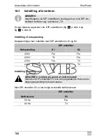 Preview for 188 page of Waeco SinePower MSI924 Installation And Operating Manual