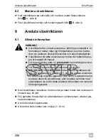 Preview for 206 page of Waeco SinePower MSI924 Installation And Operating Manual