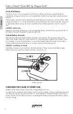 Preview for 9 page of Wagan SOLAR e POWER CASE 800 User Manual