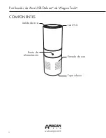 Preview for 10 page of Wagan USB Deluxe Air Purifier User Manual