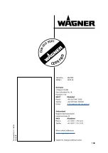 Preview for 140 page of WAGNER AquaCoat 5010 GA 5000EAW Operating Manual