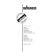 Preview for 112 page of WAGNER AquaCoat AirCoat GM 5000EACW Operating Manual