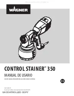 Preview for 25 page of WAGNER Control Stainer 350 Owner'S Manual