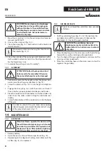 Preview for 28 page of WAGNER FINISH CONTROL 4000 18V Operating Manual