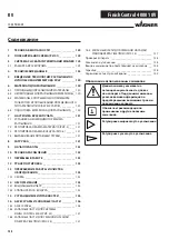 Preview for 130 page of WAGNER FINISH CONTROL 4000 18V Operating Manual