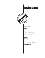 Preview for 48 page of WAGNER GM 4700AC-H Translation Of The Original Operating Manual