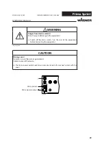 Preview for 22 page of WAGNER Prima Sprint Airfluid Translation Of The Original Operating Manual