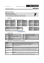 Preview for 4 page of WAGNER PROTEC GM 1-530 Translation Of The Original Operating Manual