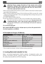 Preview for 25 page of WAGNER w 550 Instructions Manual