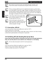 Preview for 46 page of WAGNER WallPerfect Flexio 995 Operating Instructions Manual